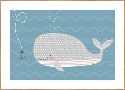 Whale | FRAMED PRINT
