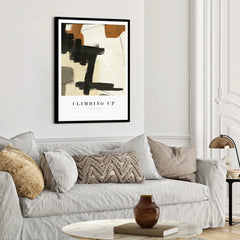 Climbing up | FRAMED PRINT