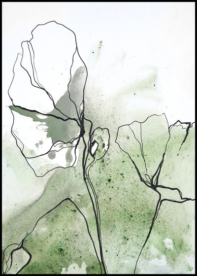 flowerline 1 | FRAMED PRINT
