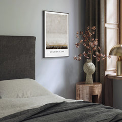 Golden line | FINE ART BOARD