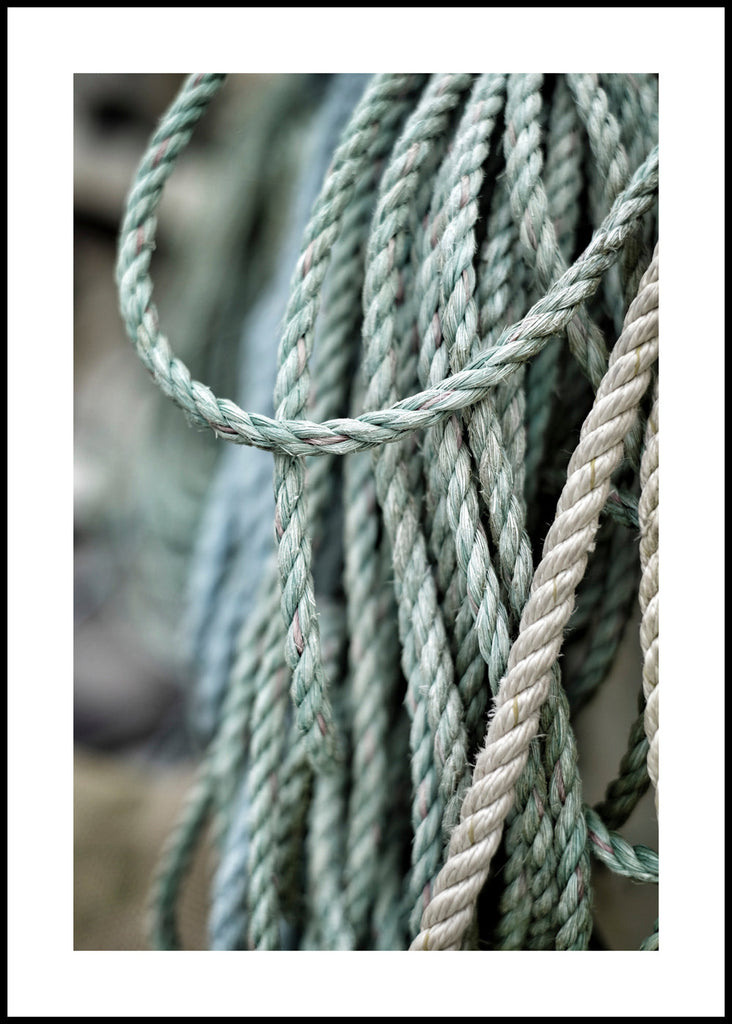 More rope | FRAMED PRINT | Danish Art