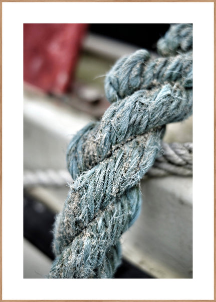 Rope | FRAMED PRINT | Danish Art