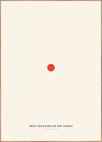 Target 1 | FRAMED PRINT