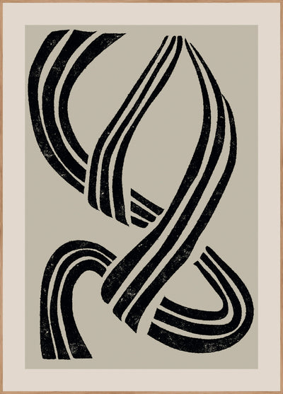 Three cords | FRAMED PRINT