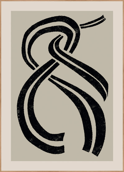 Two cords | FRAMED PRINT