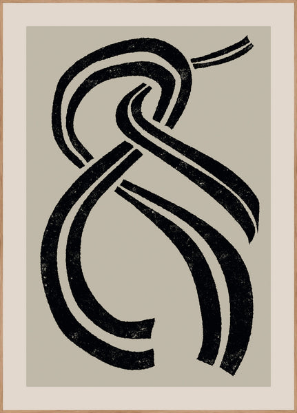 Two cords | FRAMED PRINT